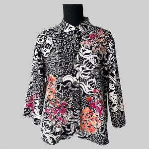 Choices  Sequins Patchwork Embellishments Paisley Cotton Jacket